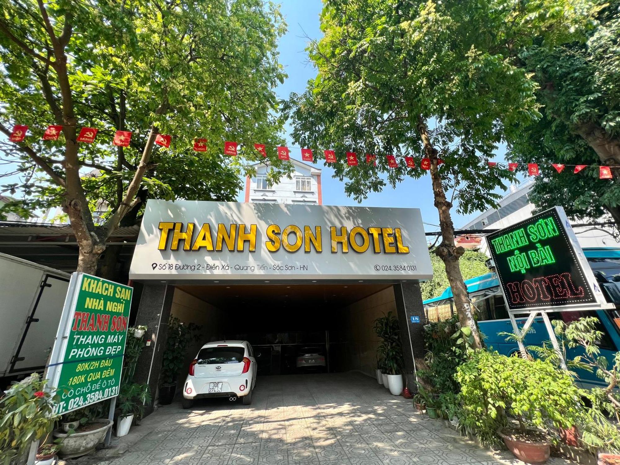 Khach San Thanh Son Noi Bai Hanoi Exteriör bild